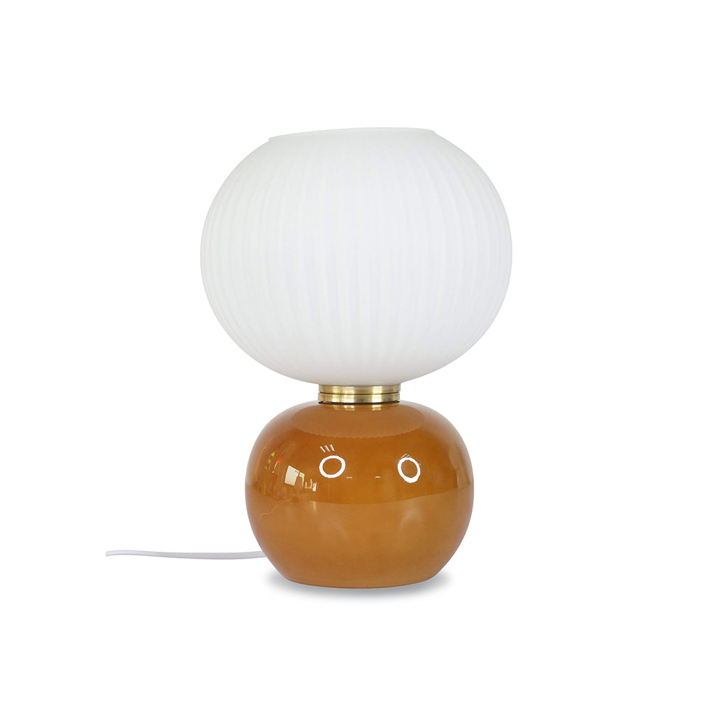 Lampe boule kaki