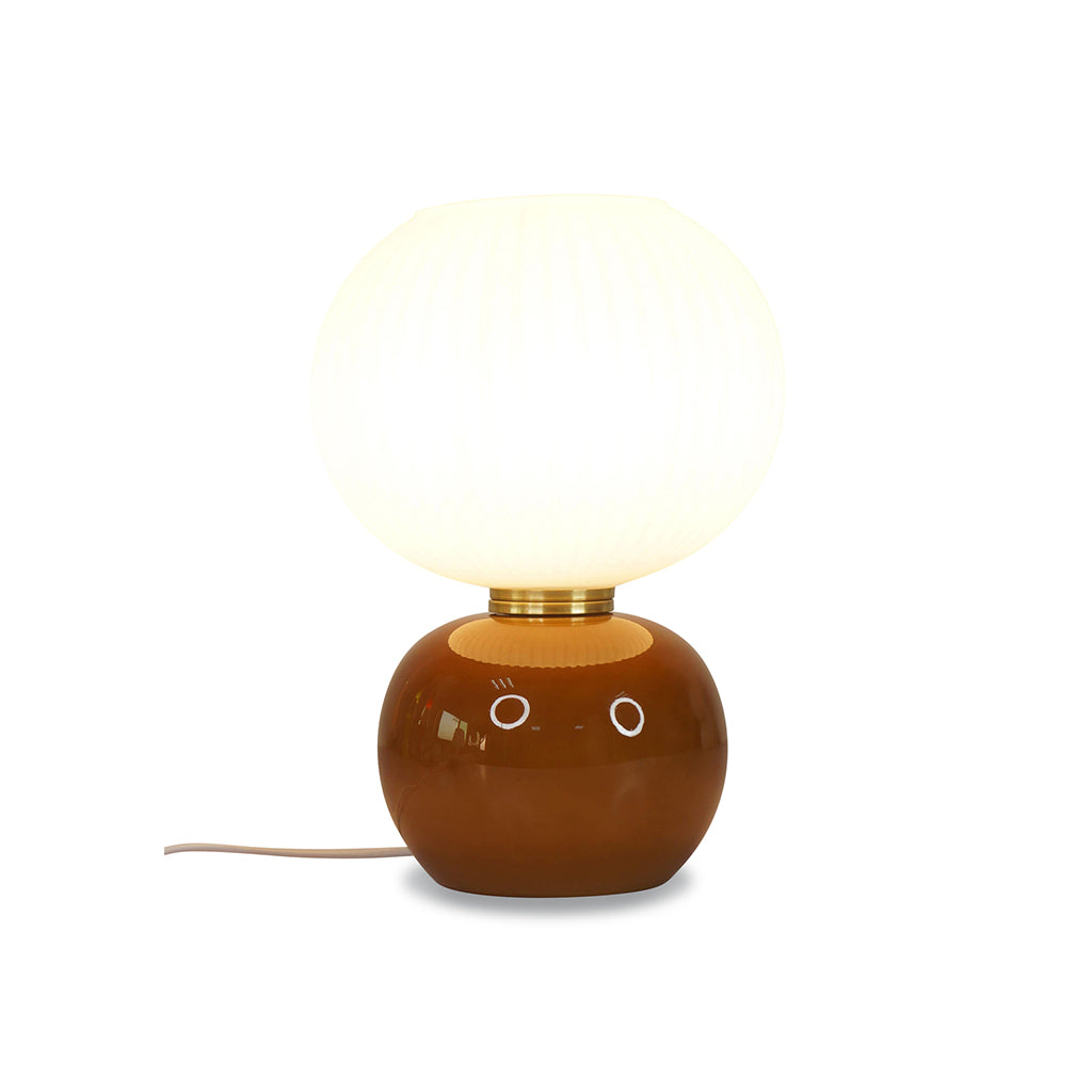 Lampe boule kaki