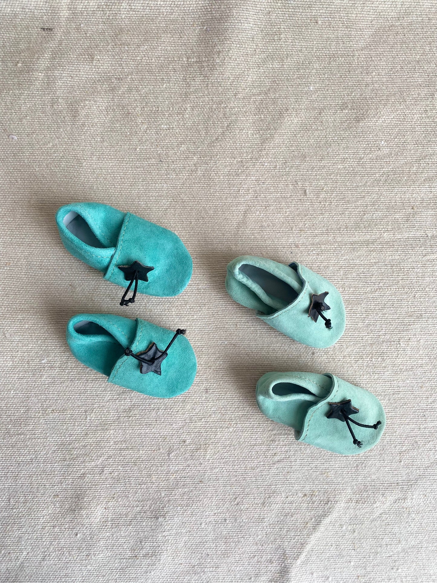 Taille 19 - Babouches bébé vert