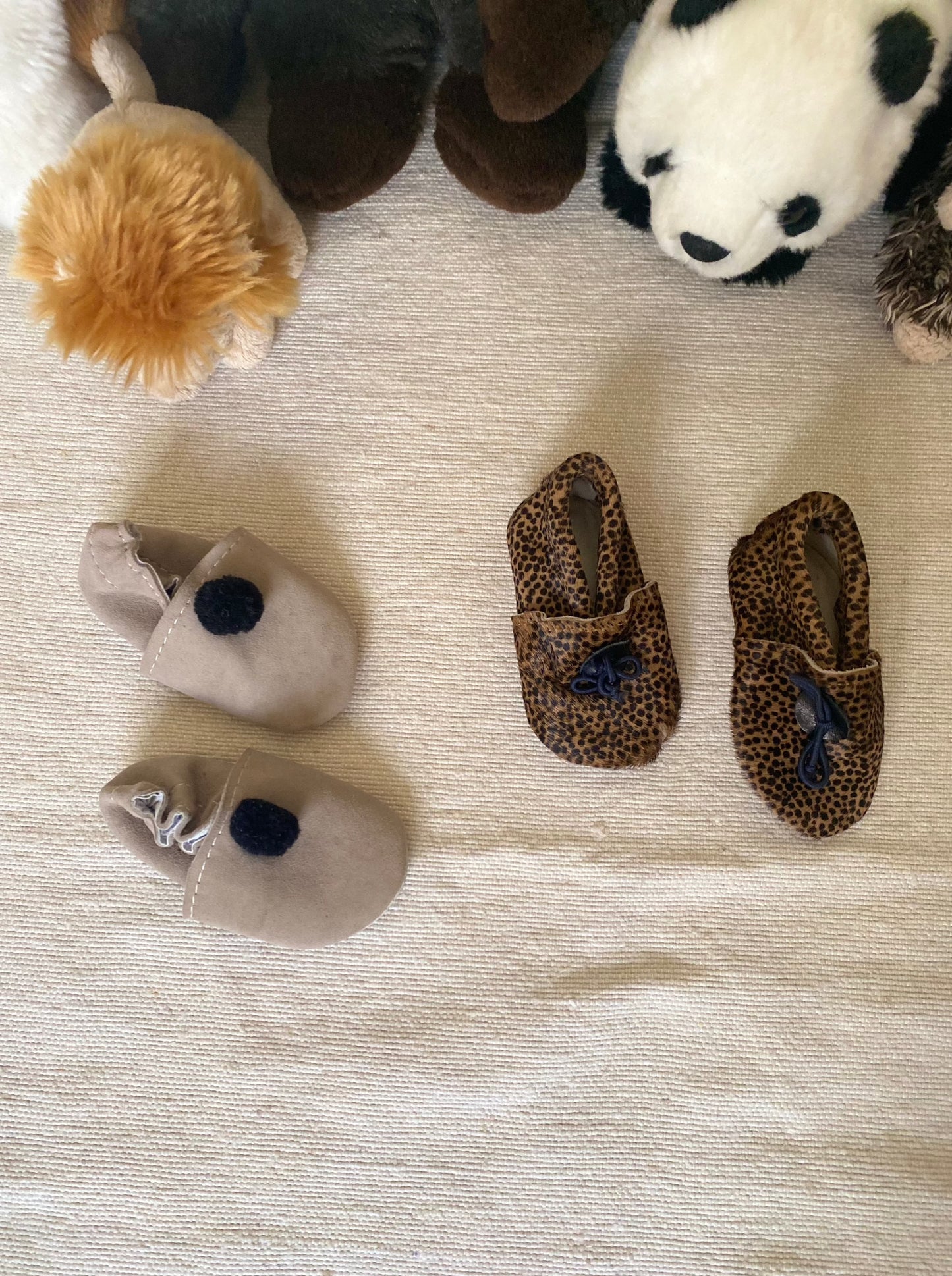 Taille 20 - Babouches bébé marron