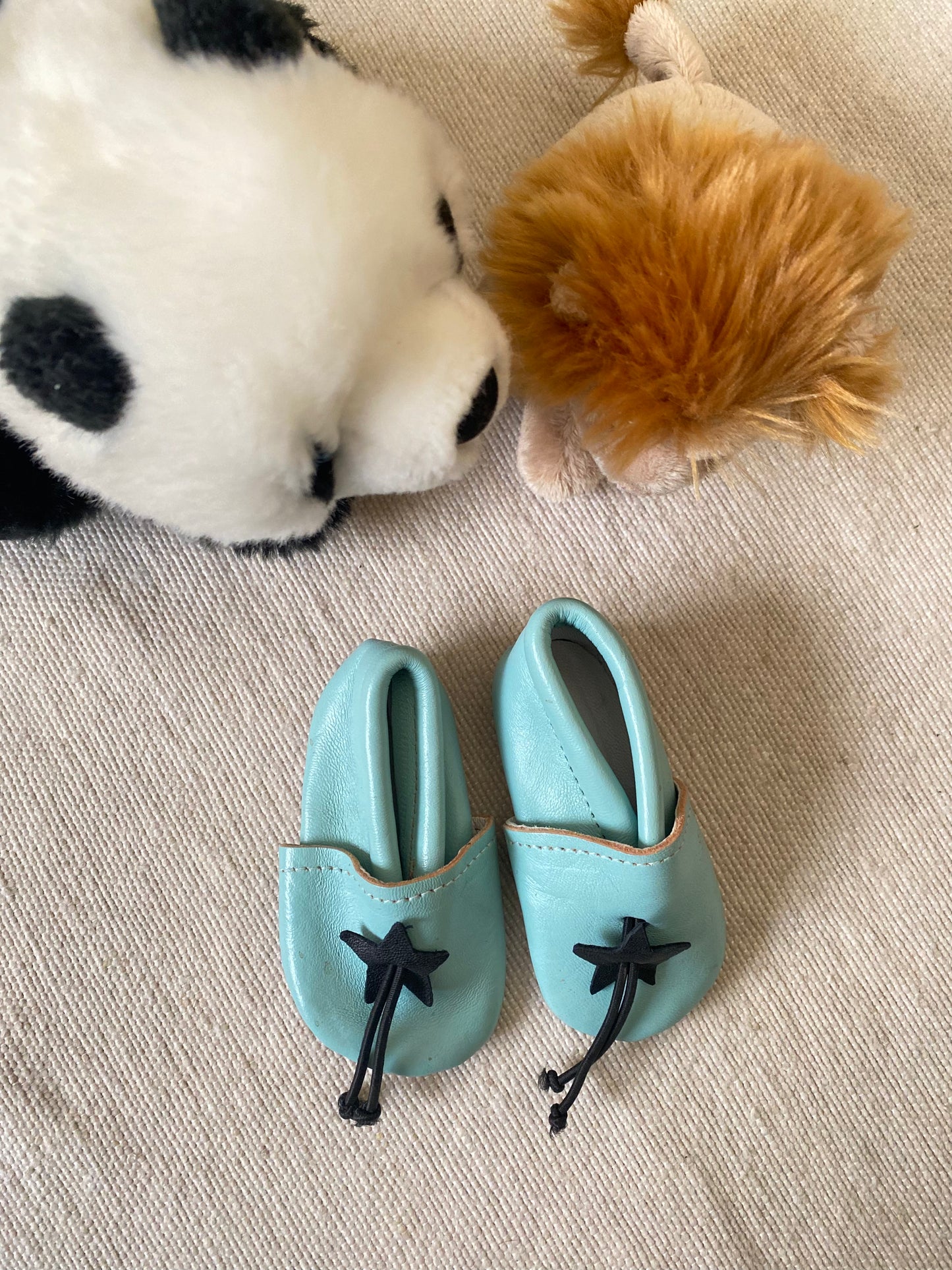 Taille 18 - Babouches bébé vert