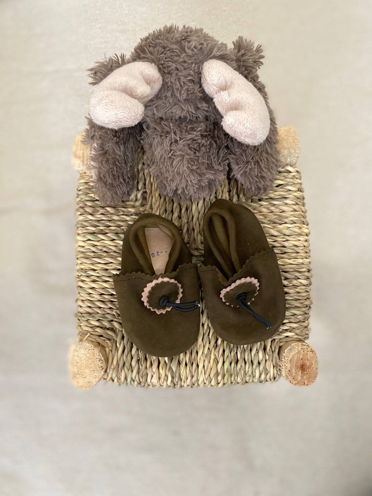 Taille 21 - Babouches bébé marron
