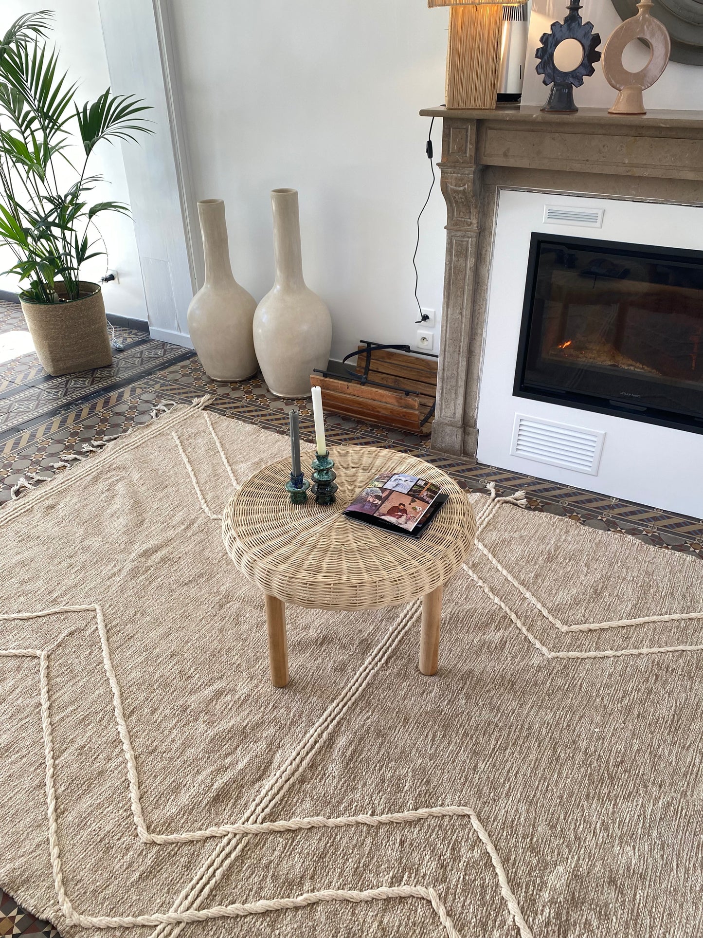 Tapis zanafi beige