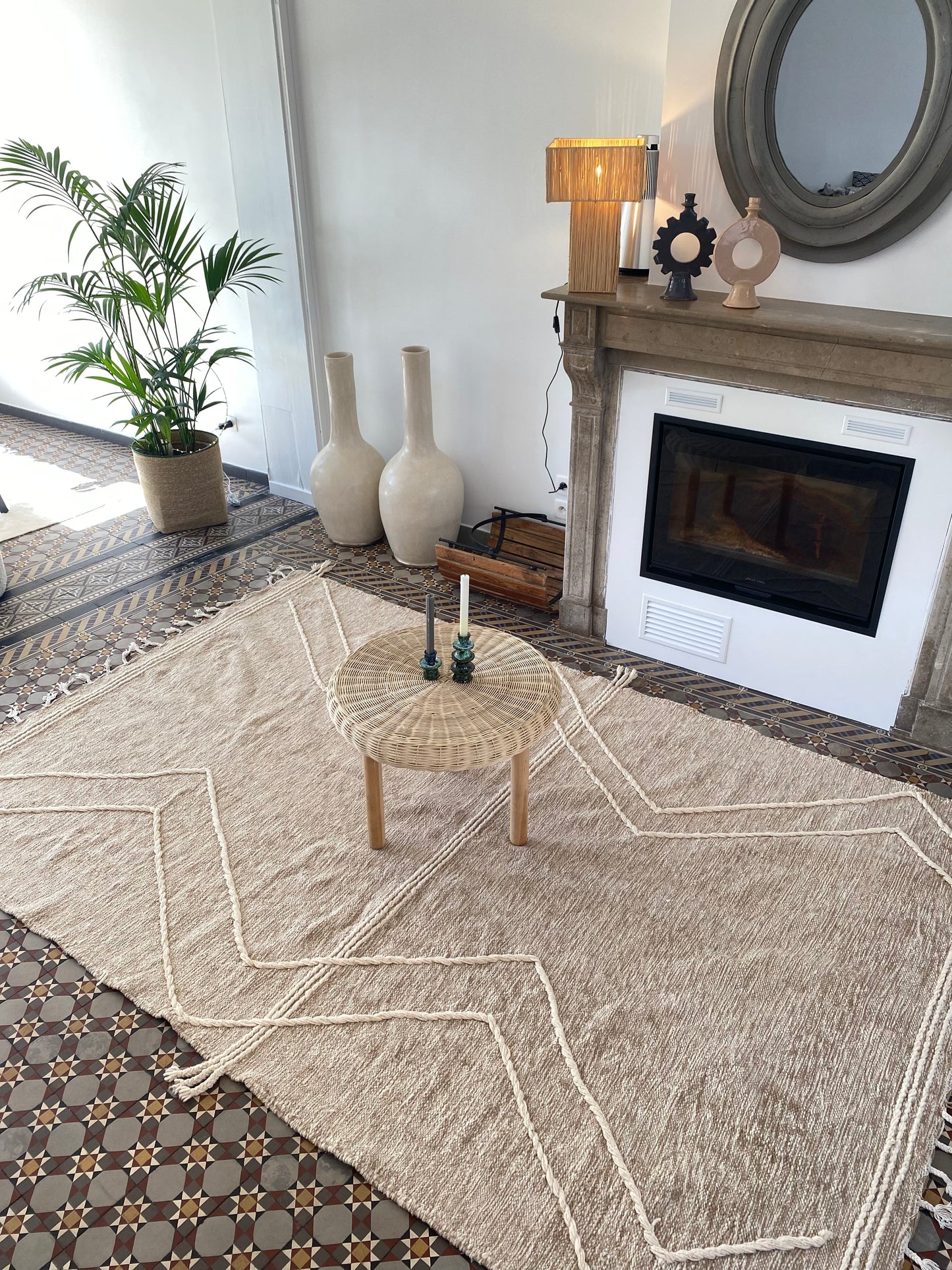 Tapis zanafi beige