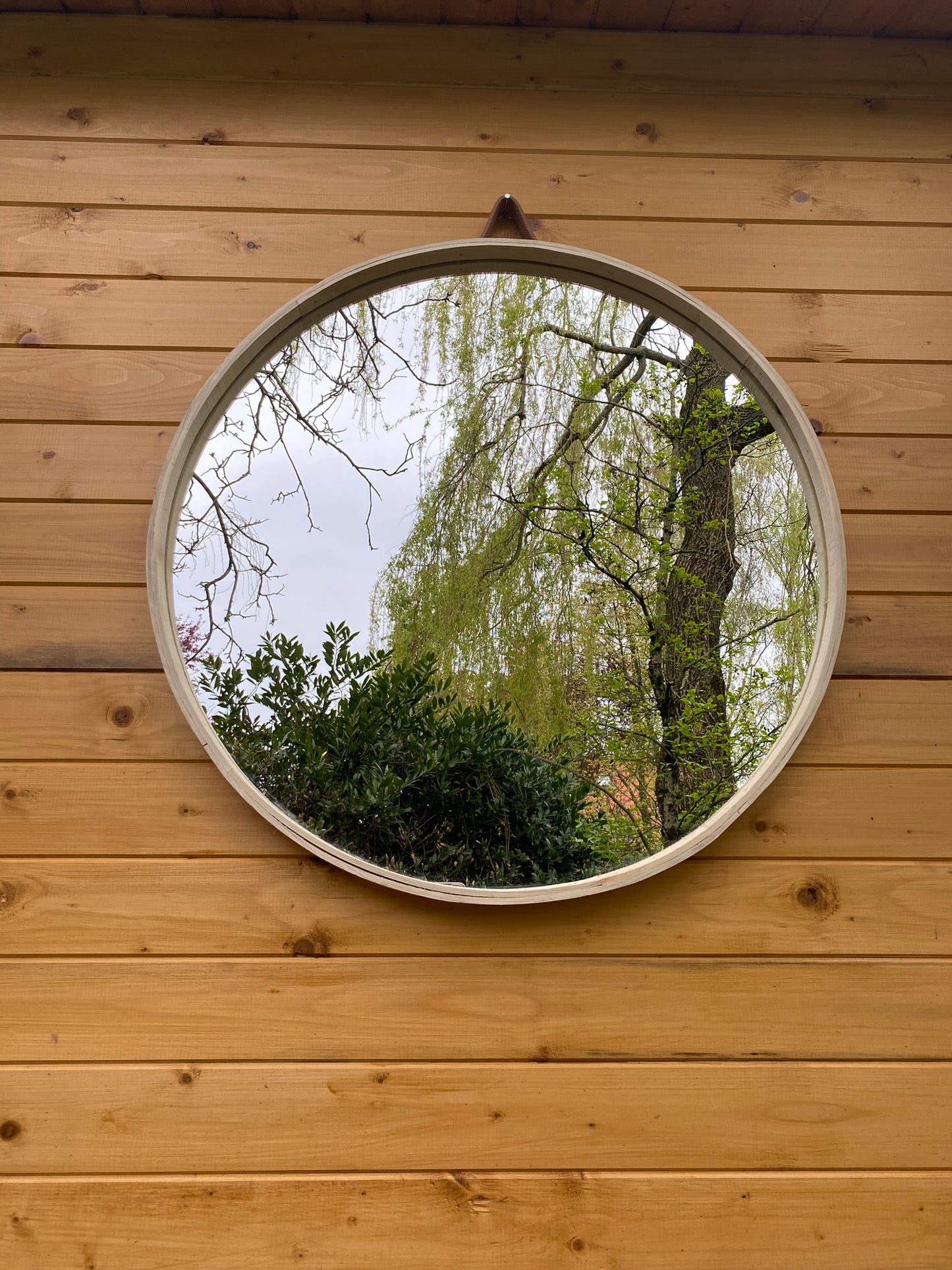 Miroir en bois
