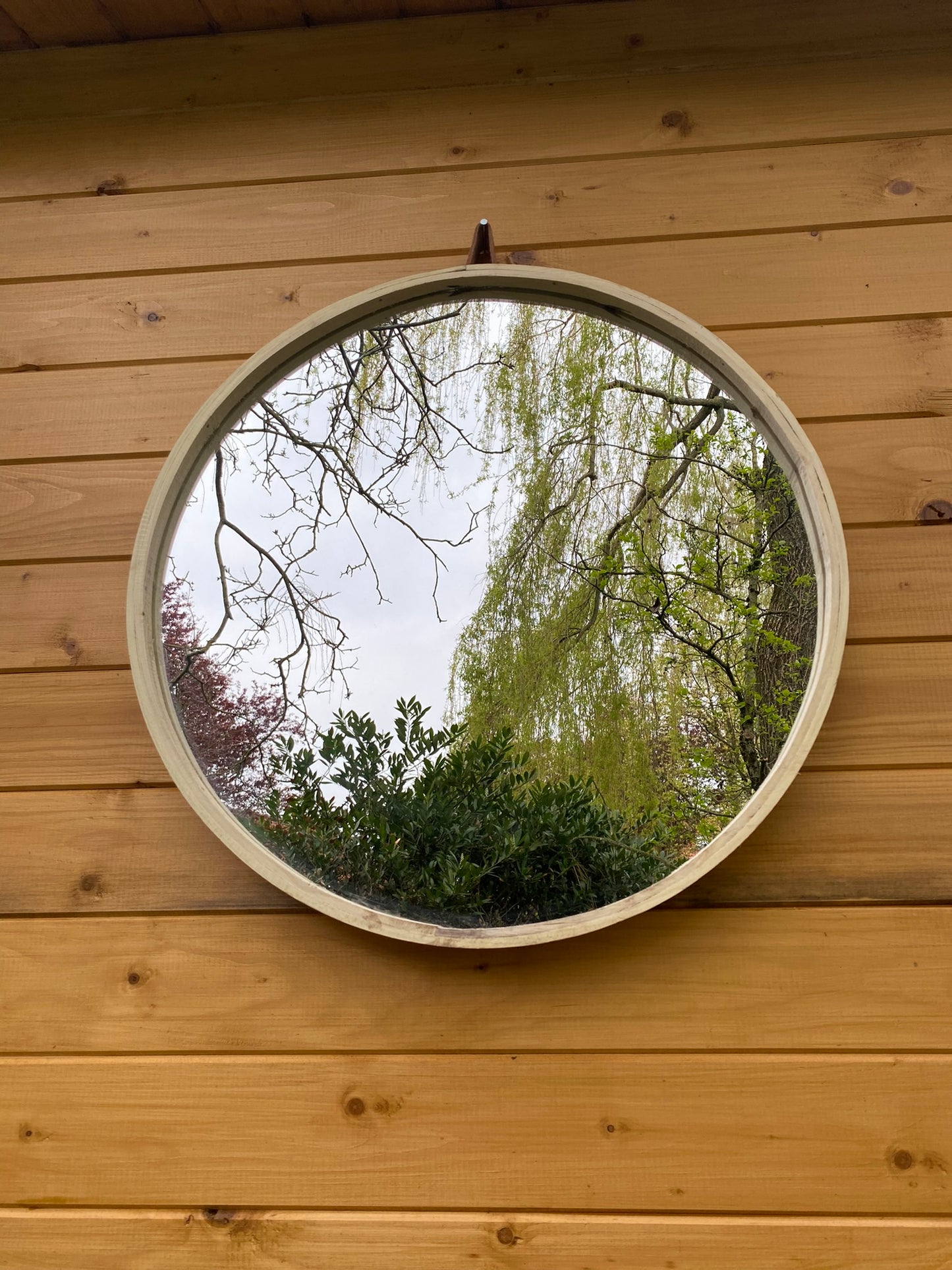 Miroir en bois