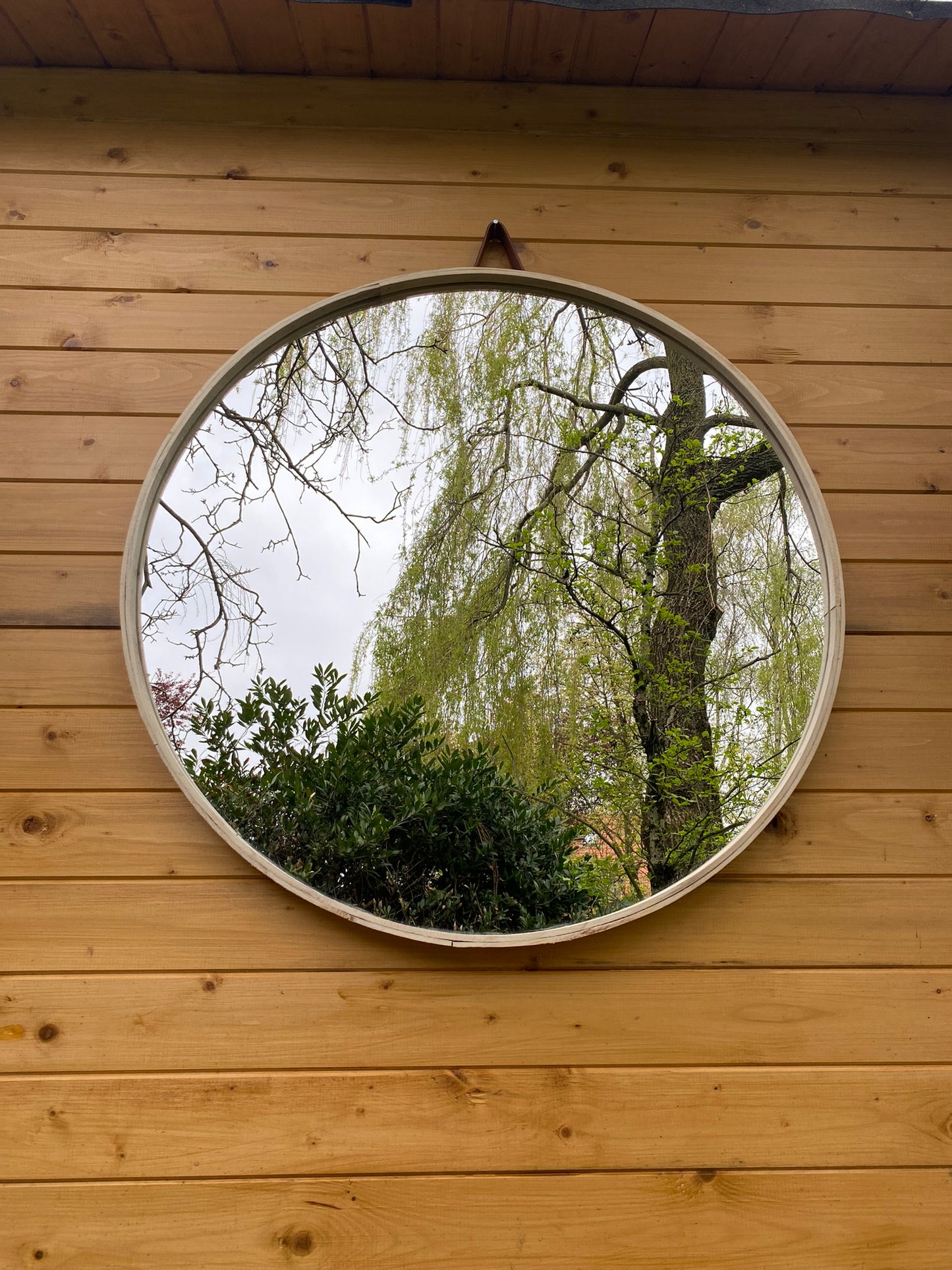 Miroir en bois