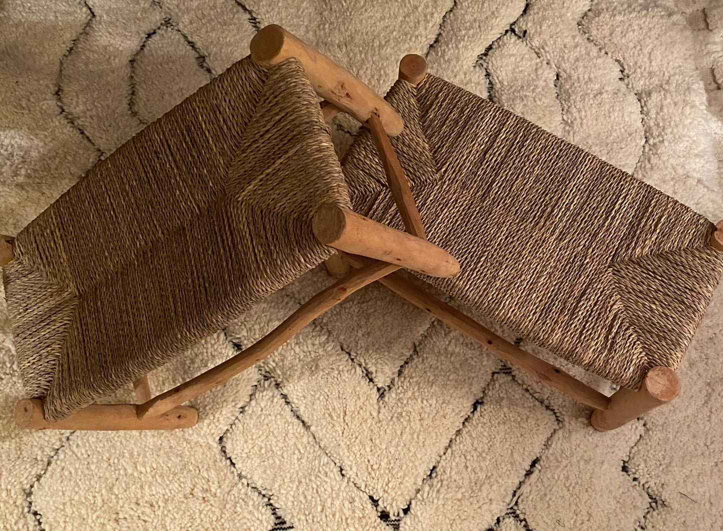 Banc traditionnel en doum