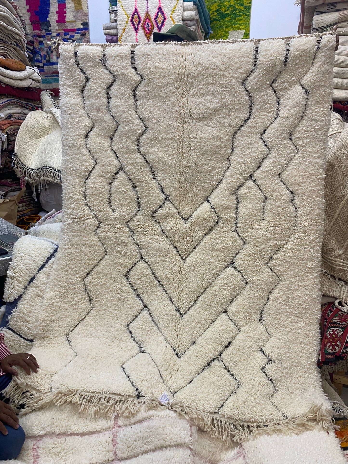 Tapis Béni Ouarain coeur